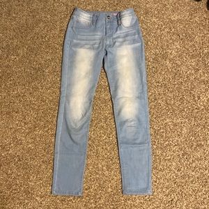 kids size 14 light wash jeans